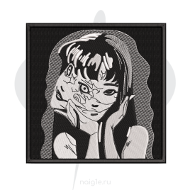 Файл машинной вышивки — Томиэ (Коллекция Дзюндзи Ито)