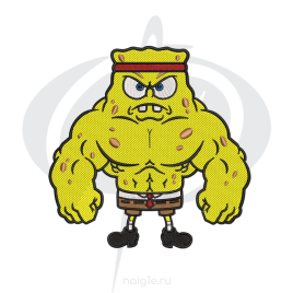 Файл машинной вышивки — Губка Боб (Губка Боб Квадратные Штаны)