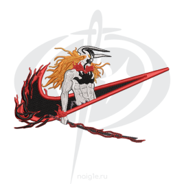 Файл машинной вышивки — Ичиго Куросаки (Bleach)