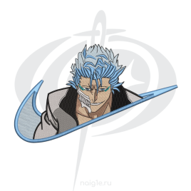 Файл машинной вышивки — Гриммджо Джагерджак (Bleach)