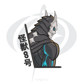 Файл машинной вышивки — Хибино Кафка (Кайдзю №8)