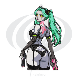 Файл машинной вышивки — Ребекка (Киберпанк: Бегущие по краю)