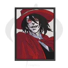 Файл машинной вышивки — Алукард (Хеллсинг)