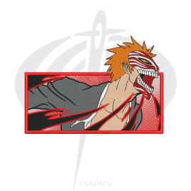 Файл машинной вышивки — Ичиго Куросаки (Bleach)